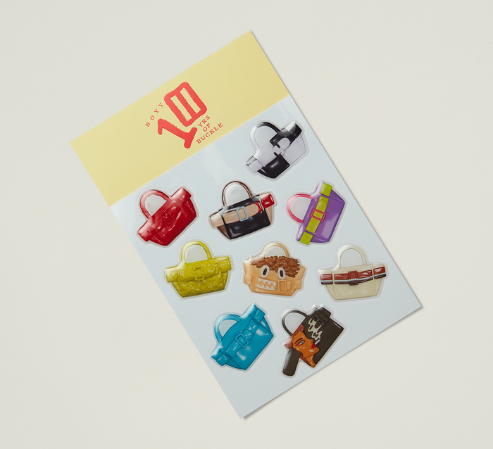 Buckle 10TH, Stickers Set
