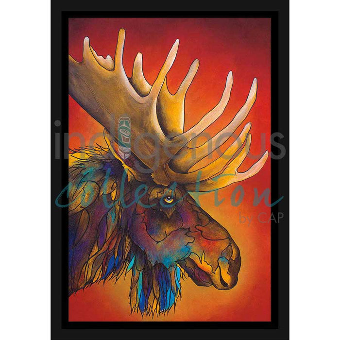 Micqaela Jones Bullwinkle Wall Art | Native Art Canada