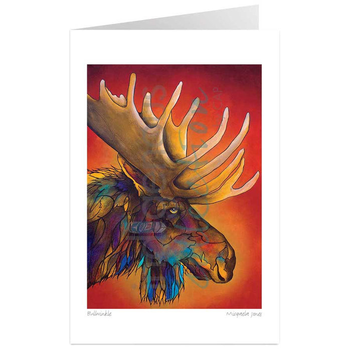 Micqaela Jones Bullwinkle Wall Art | Native Art Canada