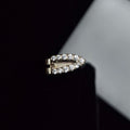 C Decor Diamonds Prong Set C Piece - Silver (Unit)