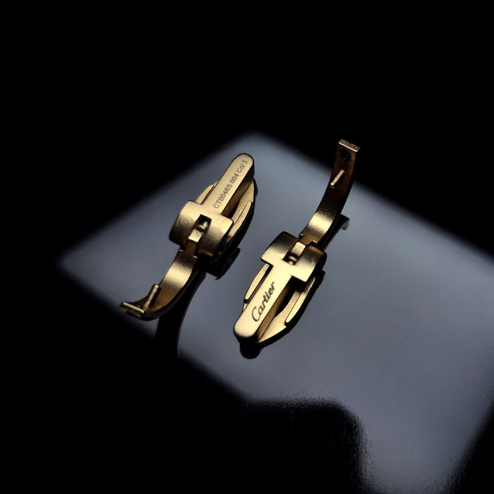 C Decor Side Hinges - Brushed Gold