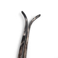C Decor Temples - Polished Black Buffs w/ Swirls - Gold Hinges