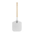 CAC China PPLA-1214C Pizza Peel Aluminum with Wood Handle 12-inchesx14-inches 36-inches Overall Length