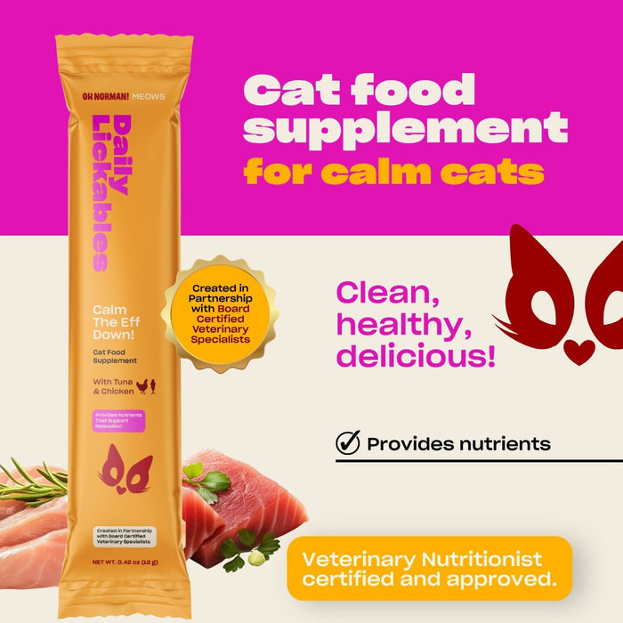 Oh Norman Cat Supplements
