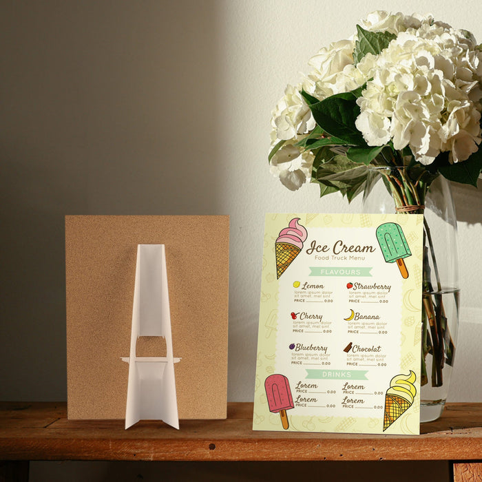 Cardboard Easel Back (100 Pack)