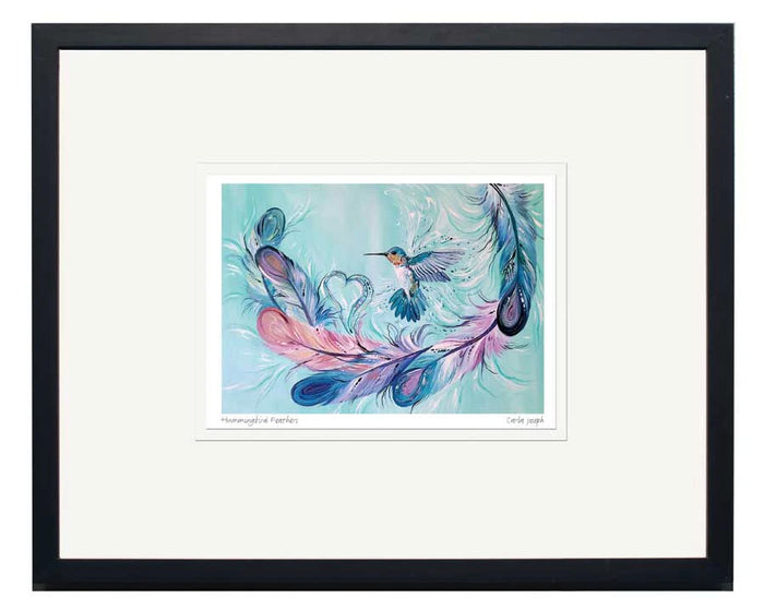 CARLA JOSEPH Framed Art Card Collection -  Choose from a selection of 11 different prints indigenous art gift by Carla Joseph Canada