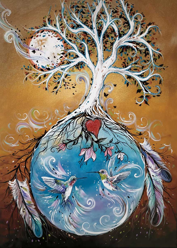 CARLA JOSEPH Framed Art Card Collection -  Choose from a selection of 11 different prints indigenous art gift by Carla Joseph Canada