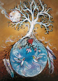 CARLA JOSEPH Framed Art Card Collection -  Choose from a selection of 11 different prints indigenous art gift by Carla Joseph Canada