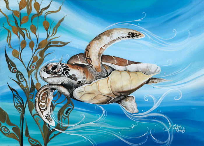 CARLA JOSEPH Framed Art Card Collection -  Choose from a selection of 11 different prints indigenous art gift by Carla Joseph Canada