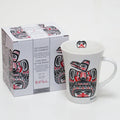 Children of the Raven indigenous art mug by Bill Reid Canada