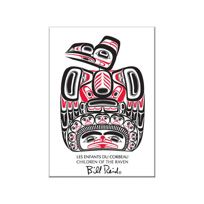Children of the Raven indigenous art gift by Bill Reid Canada