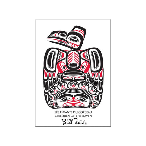 Children of the Raven indigenous art gift by Bill Reid Canada