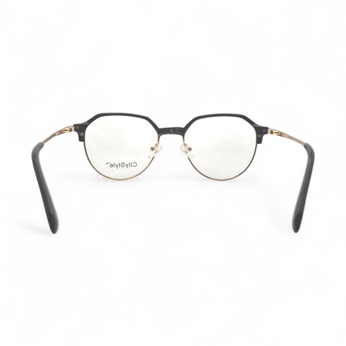 CityStyle™ 2111 - Gold & Black Acetate