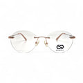 citystyle_3005_rose_gold_pink_rimless_round_eyeglasses
