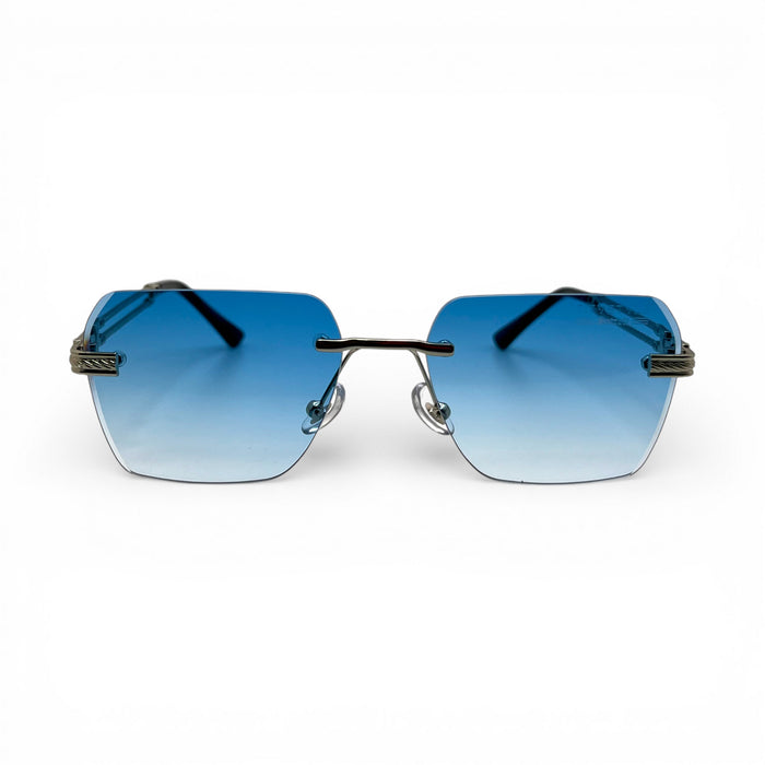 Blue - Silver Wires