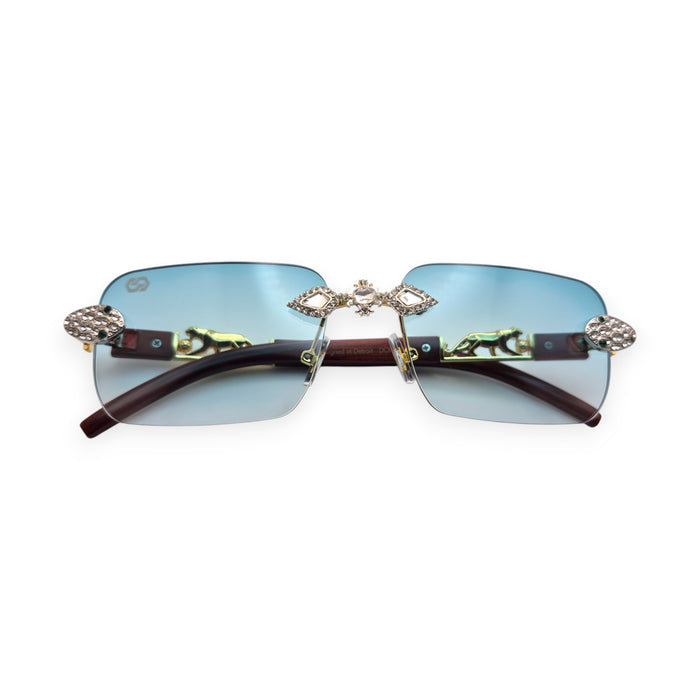 CityStyle™ Cosmos - Iced Fashion Woods Sunglasses