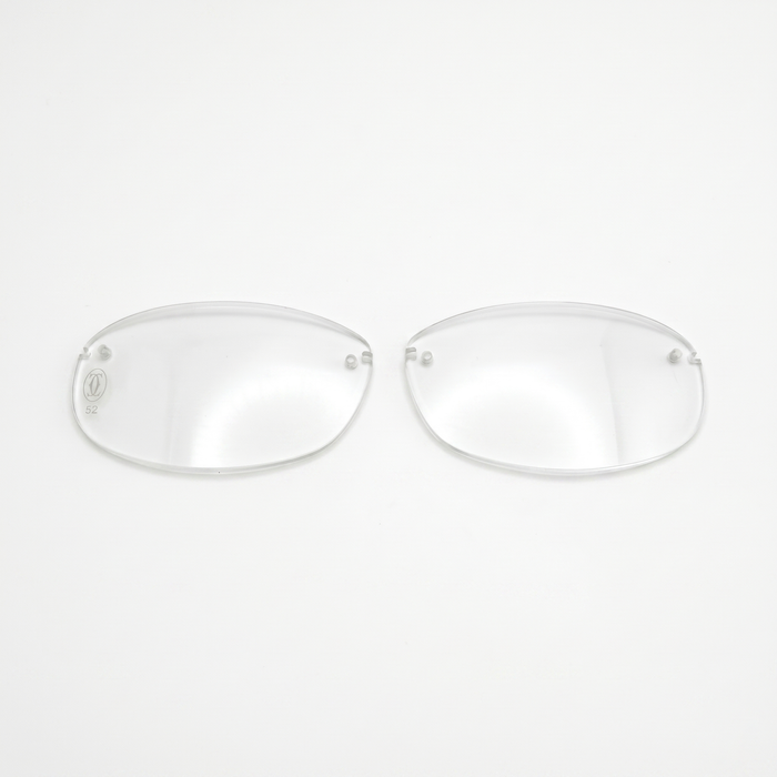 Classic Oval C Decor Lenses (52) - Clear