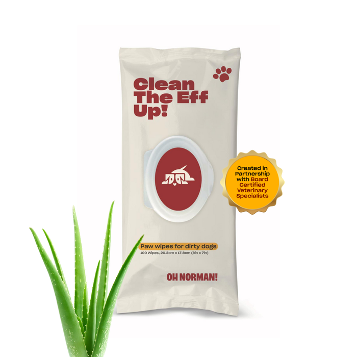 Clean The Eff Up! Paw Wipes For Dirty Dogs