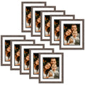 Clearance 11x14 Diploma Frame For 8.5x11 Certificate With White Over Black Double Mat (10 Pcs Per Box)