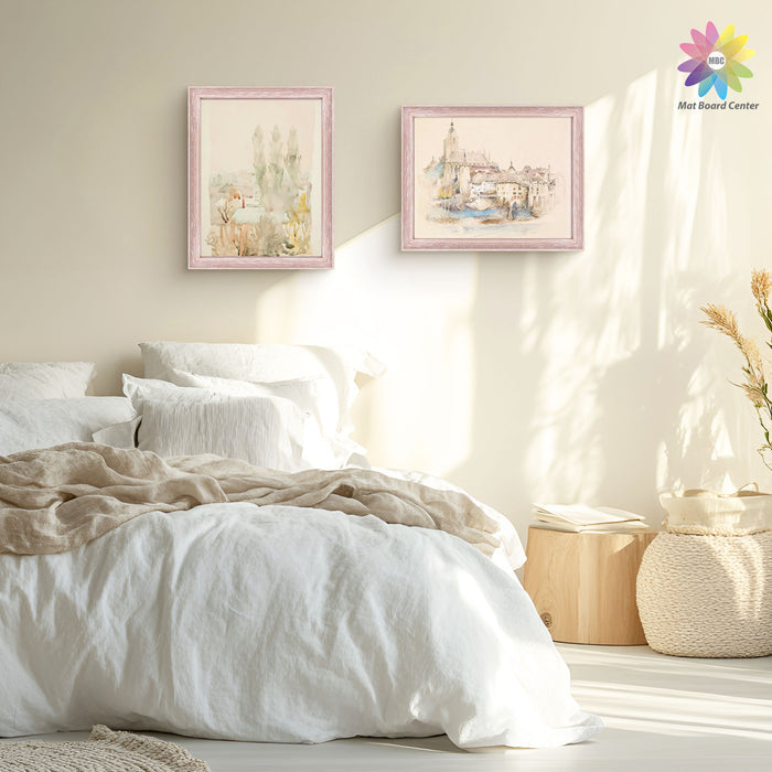 Clearance 11x14 Picture Frame for 8x10 Photo with White Mat and Plexiglass (6 Pcs Per Box) (Copy)