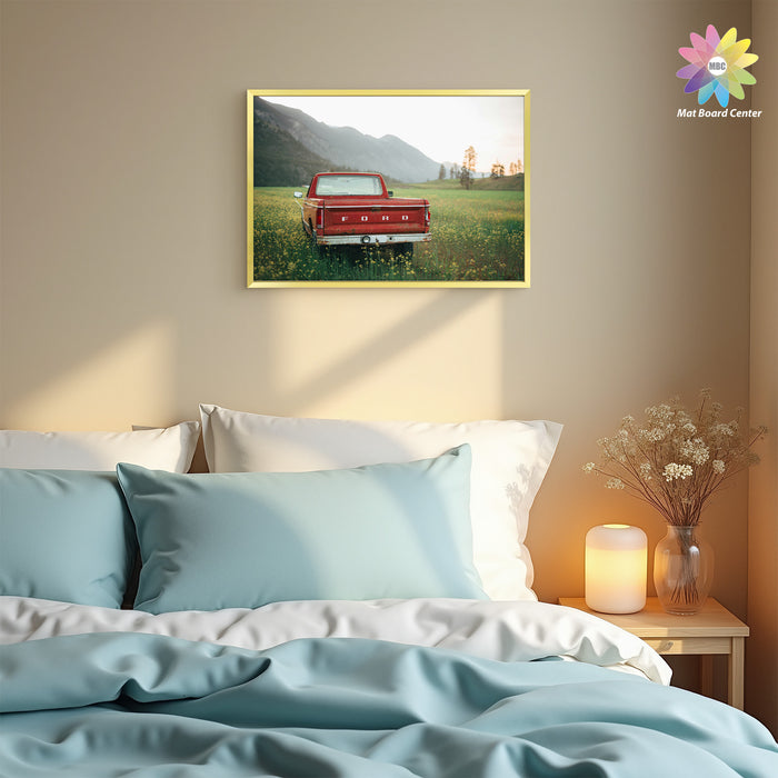 Clearance 13x19 Picture Frame For 11x17 Photo With White Mat and Plexiglass (6 Pcs per Box)