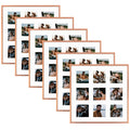 Clearance 16x16 Aluminum Collage Picture Frame for Nine 4x4 Photos (6 Pcs per Box) Rose Gold