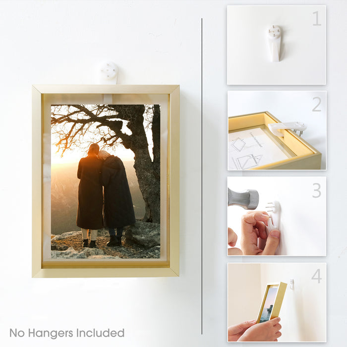 Clearance 16x20 Floating Frame For Any Size Photo Up to 16 by 20 Rose Gold (6 Pcs Per Box)