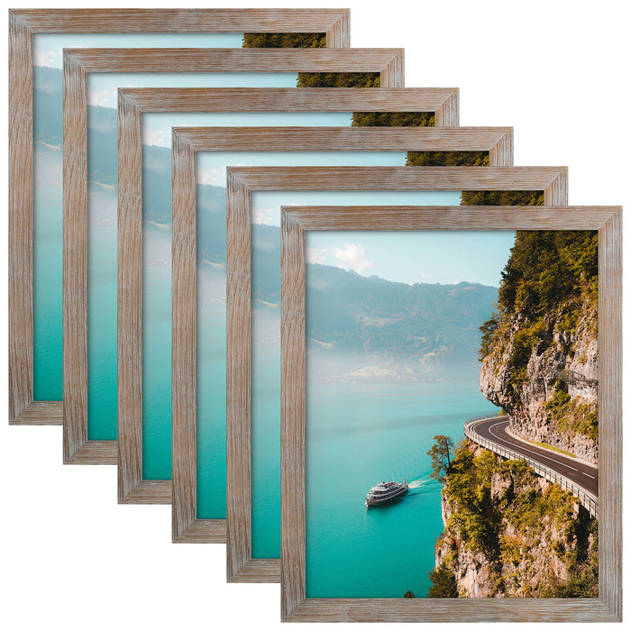 Clearance 16x20 Poster Frame with Plexiglass Rustic Grey (6 Pcs Per Box)