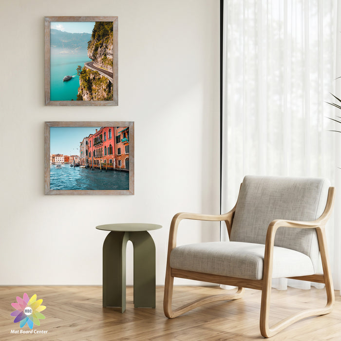 Clearance 16x20 Poster Frame with Plexiglass Rustic Grey (6 Pcs Per Box)
