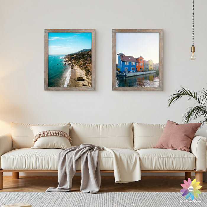 Clearance 16x20 Poster Frame with Plexiglass Rustic Grey (6 Pcs Per Box)