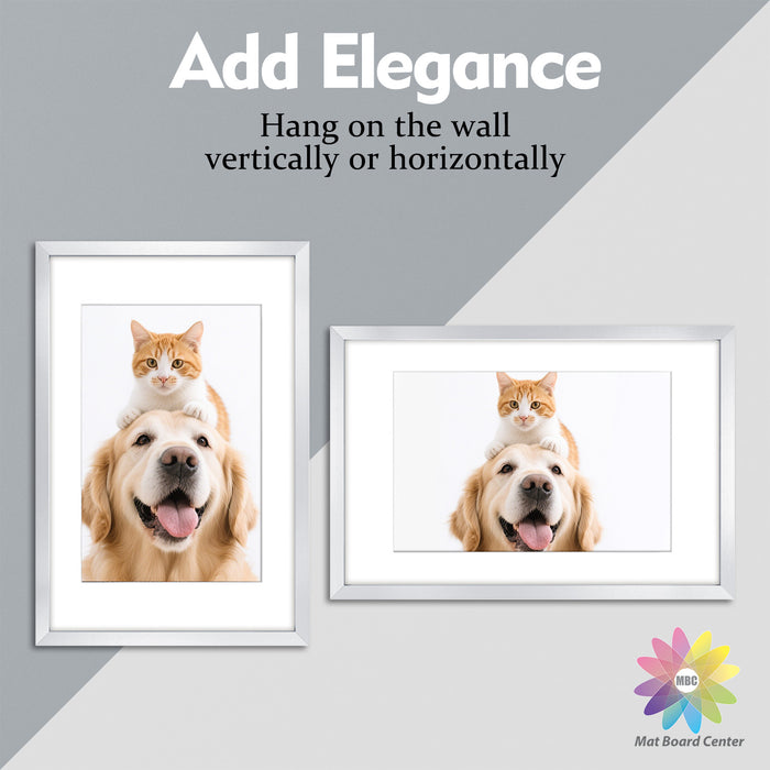 Clearance 16x24 Picture Frame for 12x18 Picture with White Mat (6 Pcs per Box)