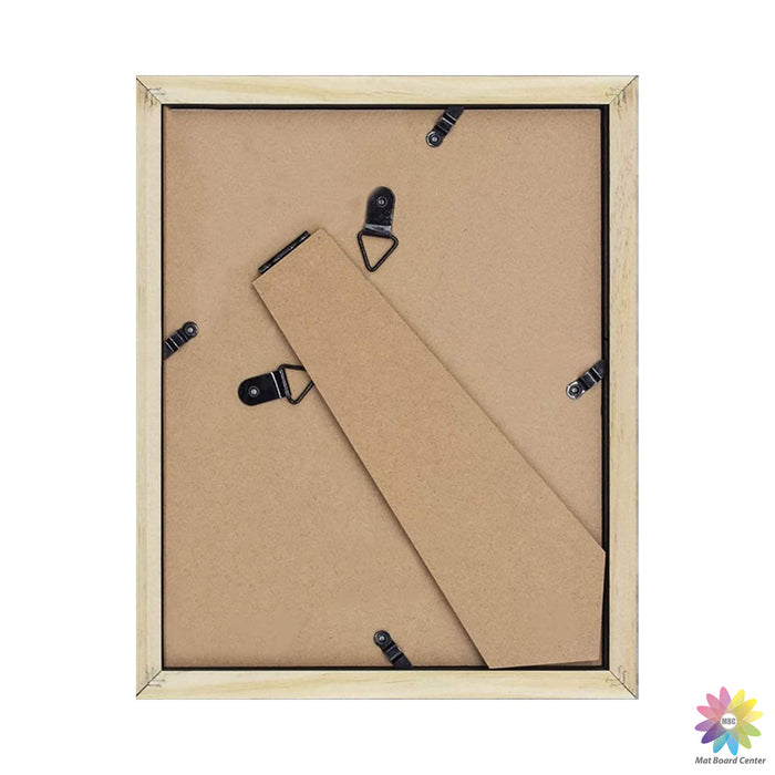 Clearance 4x6 Double Picture Frame With Real Glass and White Mat (9 Pcs Per Box)