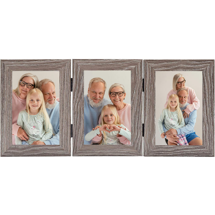 Clearance Three Picture Frame for Three 4x6 Pictures (8 Pcs per Box)