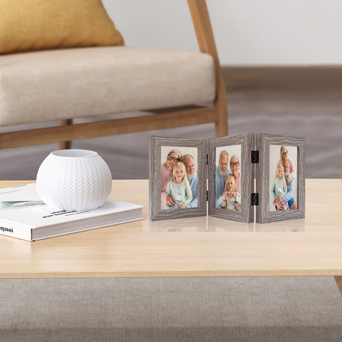 Clearance Three Picture Frame for Three 4x6 Pictures (8 Pcs per Box)