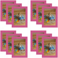 Clearance 5x7 Picture Frame With Real Glass (12 Pcs per Box) Hot Pink