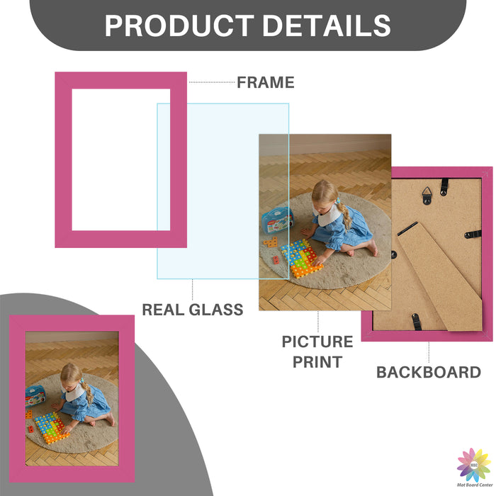 Clearance 5x7 Picture Frame With Real Glass (12 Pcs per Box)