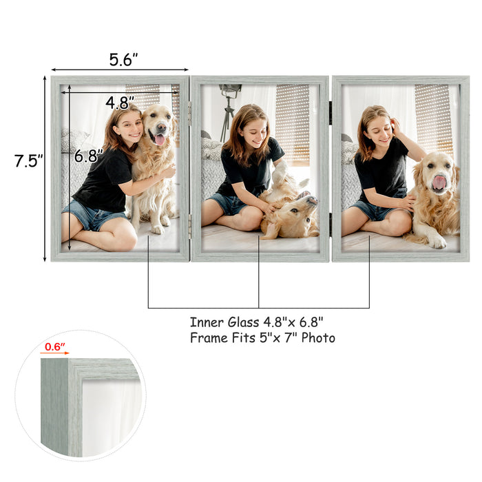 Clearance 5x7 Three Picture Frame (8 Pcs Per Box)