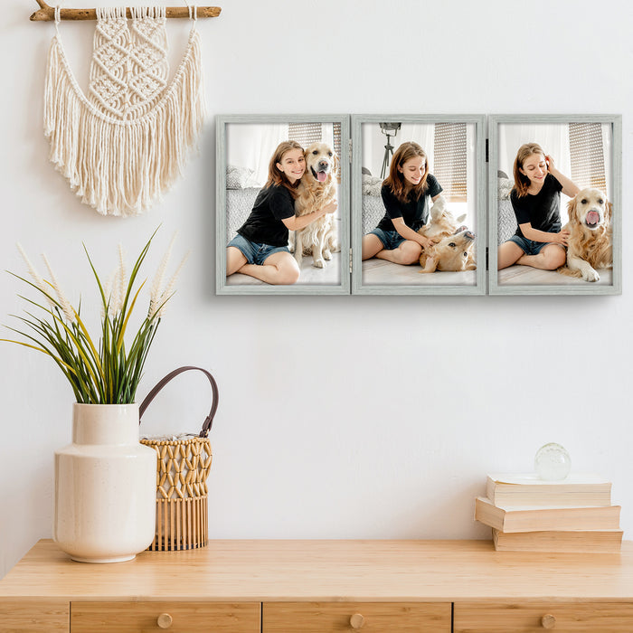 Clearance 5x7 Three Picture Frame (8 Pcs Per Box)