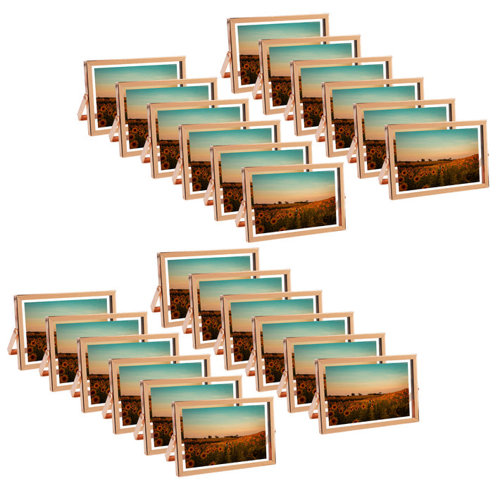 Clearance 6x4 Floating Frame Displays Any Size Photo up to 6 by 4 Rose Gold (24 Pcs Per Box)