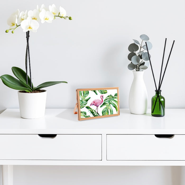 Clearance 6x4 Floating Frame Displays Any Size Photo up to 6 by 4 Rose Gold (24 Pcs Per Box)