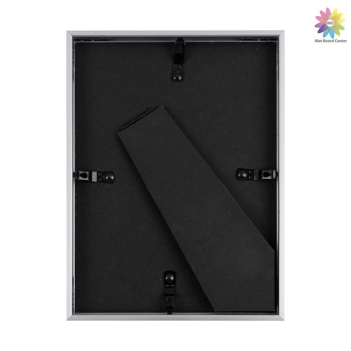 Clearance 6x8 Aluminum Picture Frame Displays 4x6 Photos with White Mat and Real Glass (12 Pcs Per Box)