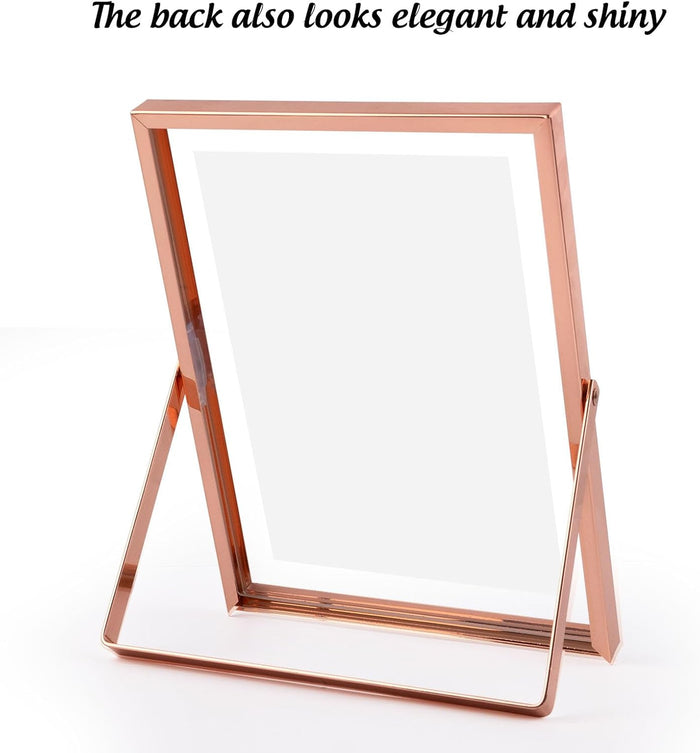 Clearance 6x8 Floating Frame Displays Any Size Photo up to 6 by 8 Rose Gold (24 Pcs Per Box)