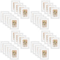 Clearance 6x8 Picture Frame for 4x6 Photo with White Mat and Plexiglass (36 Pcs Per Box) White