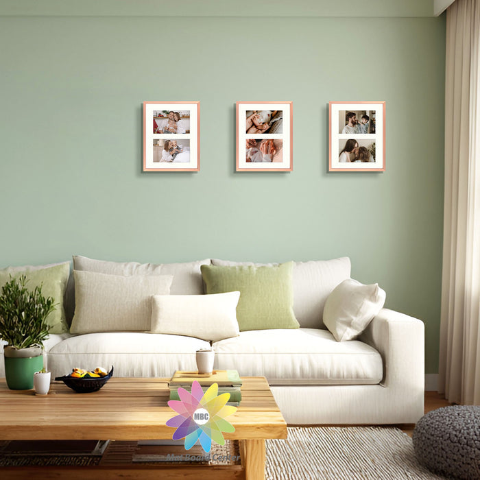 Clearance 8x10 Aluminum Collage Picture Frame for Two 4x6 photos (12 Pcs per Box)