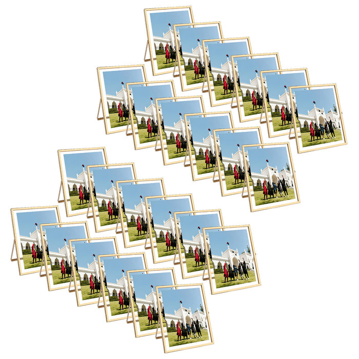 Clearance 8x10 Floating Frame Displays Any Size Photo up to 8 by 10 (24 Pcs Per Box) Gold