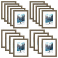Clearance 8x10 Picture Frame for 5x7 Photo (18 Pcs Per Box) Brown