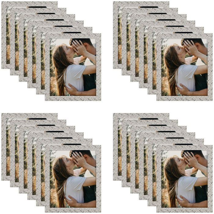 Clearance 8x10 Picture Frame With Plexiglass (24 Pcs per Box) Grey