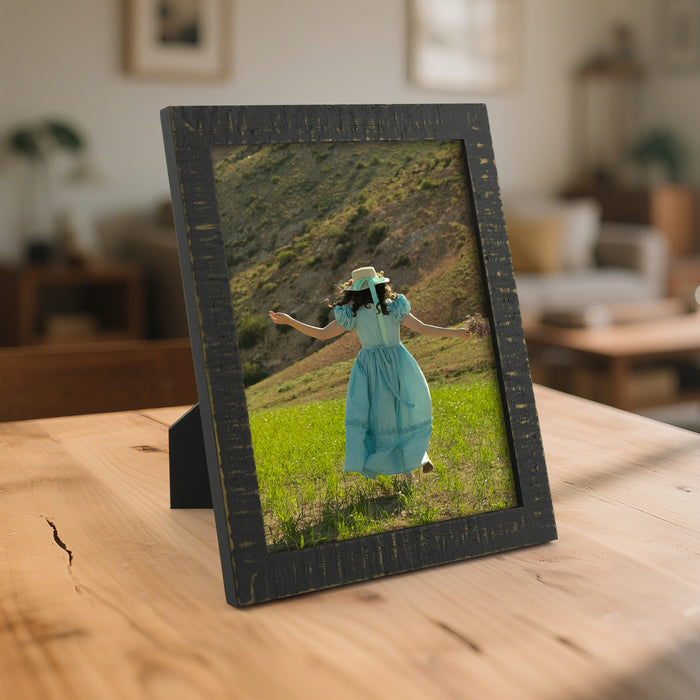 Clearance 8x10 Wood Frame with Plexiglass (10 Pcs Per Box)