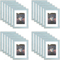 Clearance 9x12 Picture Frame for 6x8 Picture with Plexiglass (24 Pcs Per Box) Blue