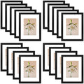 Clearance 9x12 Picture Frames for 6x8 Photo (18 Pcs Per Box) Black